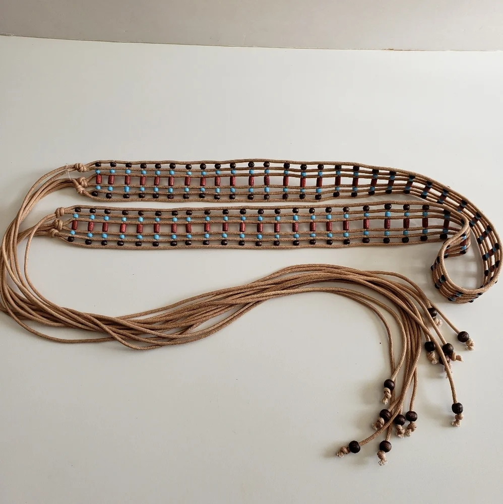 Boho macrame beaded - Picture 6 of 8